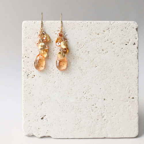 Citrine Aurora Earrings